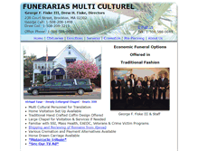 Tablet Screenshot of funerariasmulticulturel.com